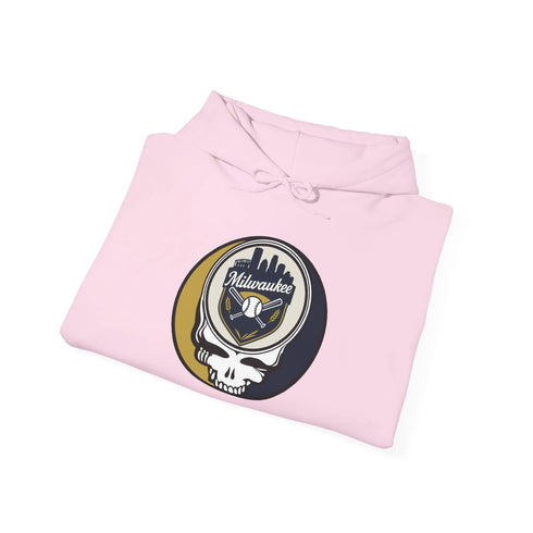 Grateful Dead - Milwaukee Brewers Grateful Dead Unisex Heavy Blend Hoodie - MLB - StealieShop